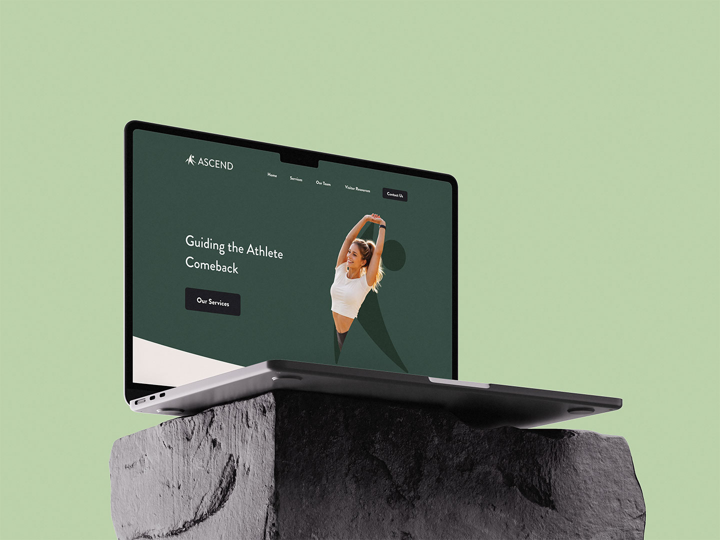 Ascend website home page