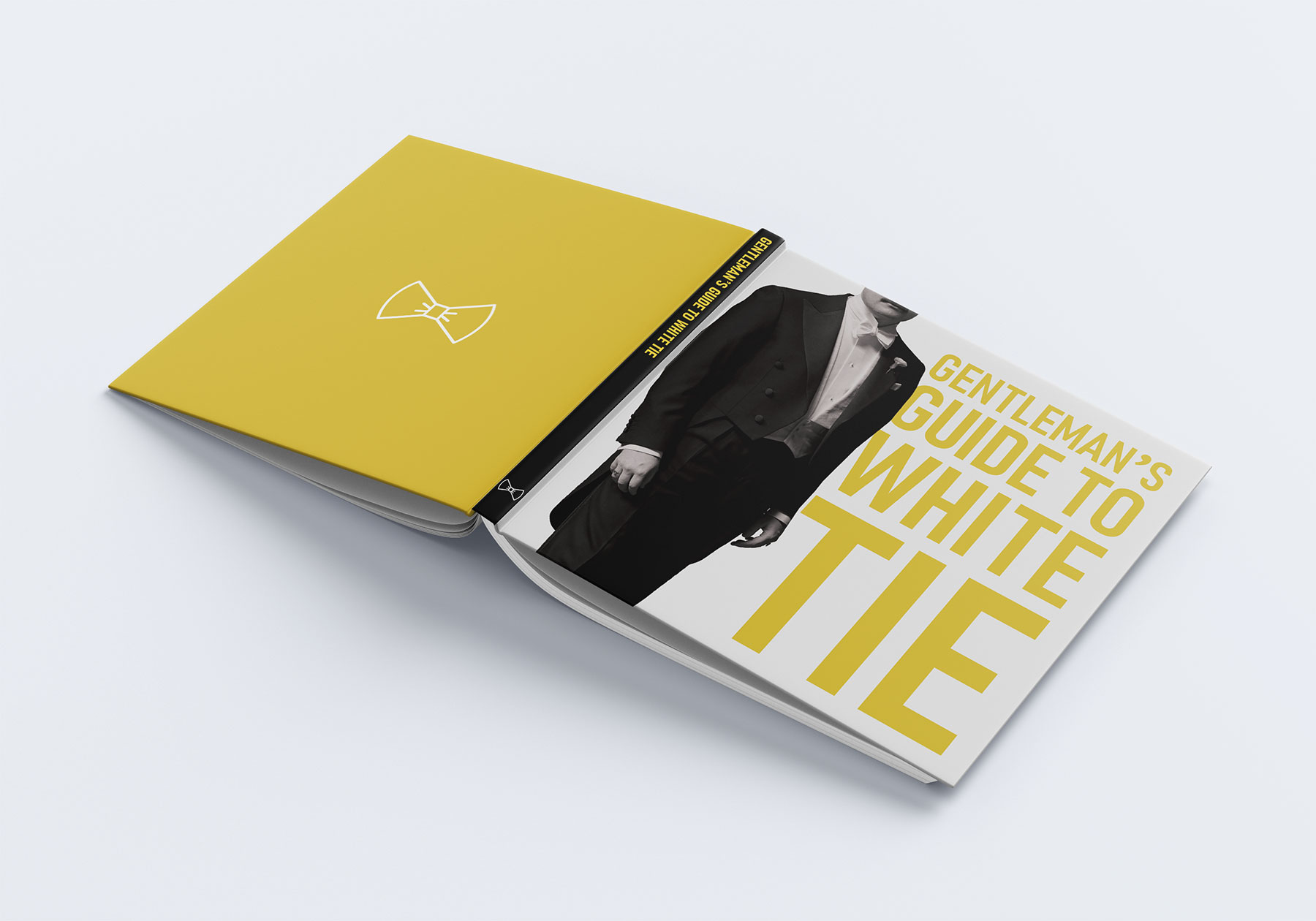 Gentleman's Guide to White Tie front and back cover